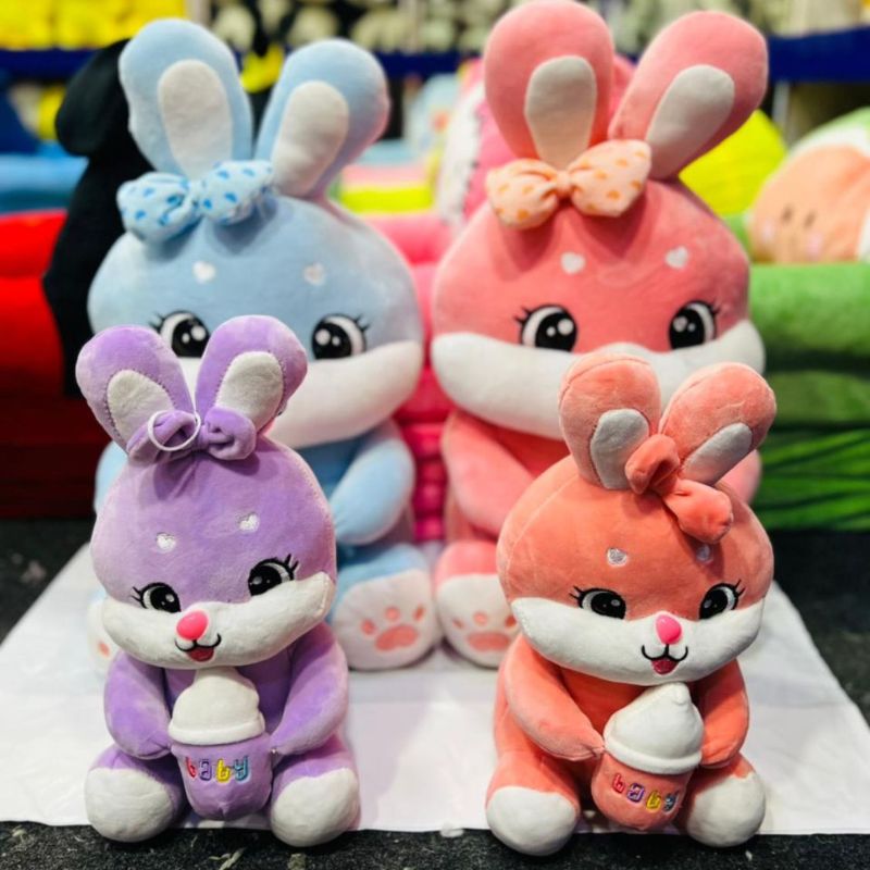 40 cm or 70cm Giant Baby Bunny Plush Toy – Soft & Cuddly Stuffed Animal