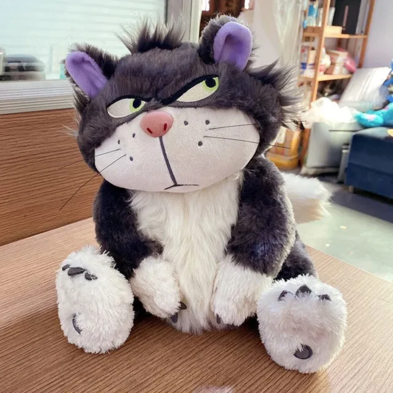 Lucifer Cat Plush – 40cm & 60cm | Grumpy & Cute Stuffed Toy