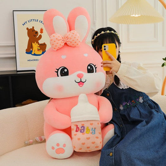 40 cm or 70cm Giant Baby Bunny Plush Toy – Soft & Cuddly Stuffed Animal